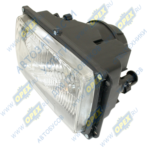 02.3711 Фара без ламп ГАЗ-3102,КАМАЗ,МАЗ,УАЗ-3160; (рифленое стекло) электрокорректор Формула Света1